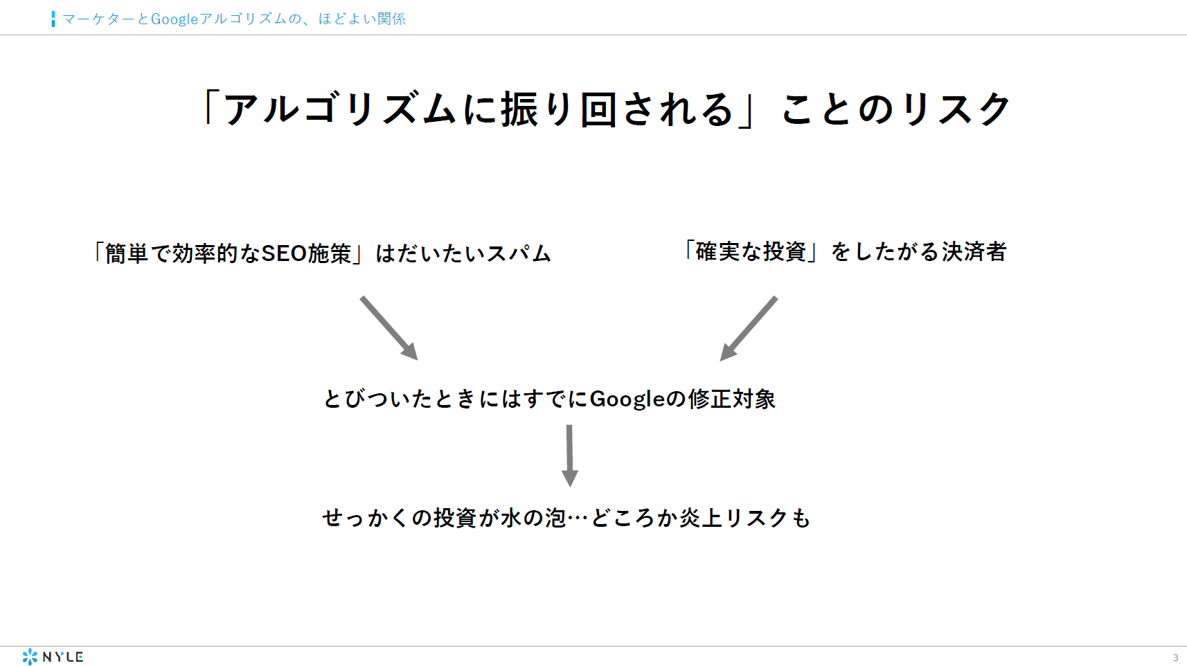 「 アルゴリズムに振り回される」ことのリスク