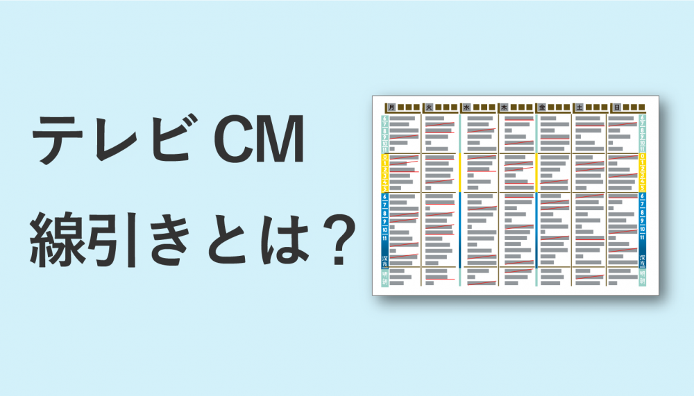 テレビCMの線引きとは?種類とチェックポイントを解説
