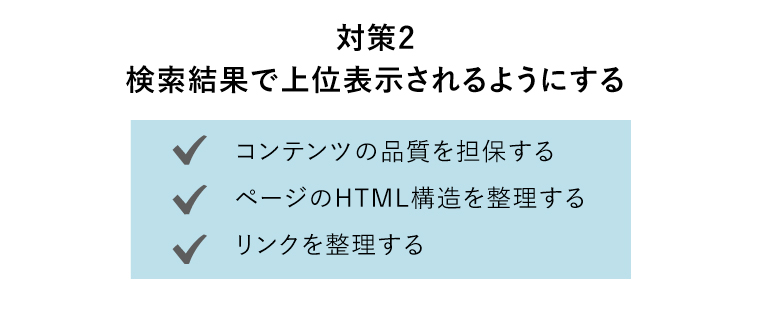 検索 表示されない