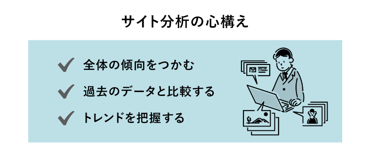 サイト分析の心構え