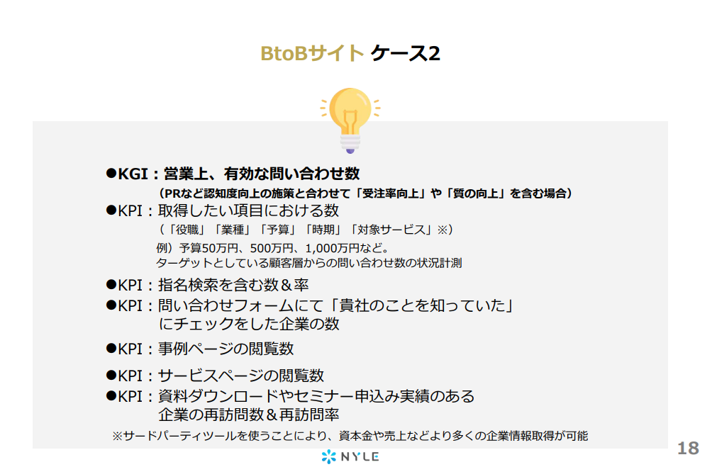 WebマーケティングにおけるKPIの考え方・立て方を解説-スライドサンプル2