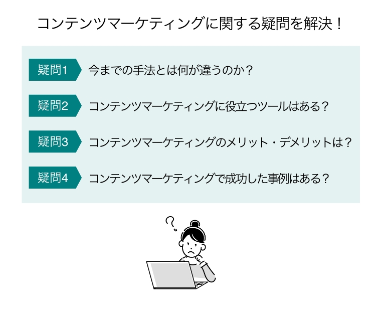 コンテンツマーケティング 目的