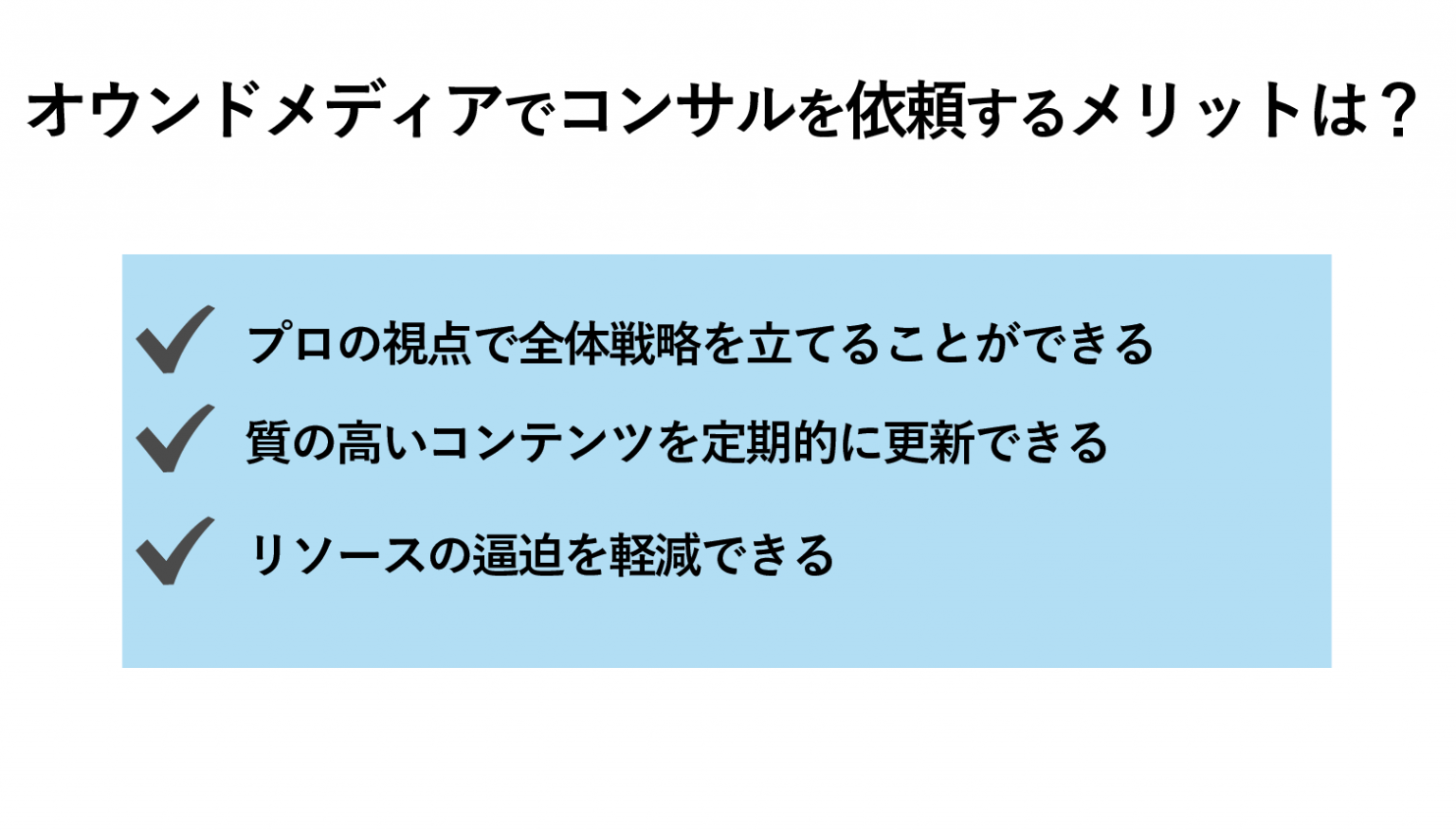 オウンドメディア コンサル