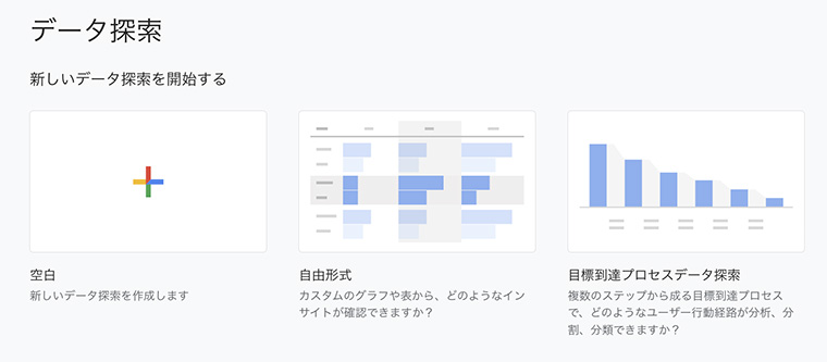 データ検索：プロパティ「GA4テスト」のキャプチャ画像