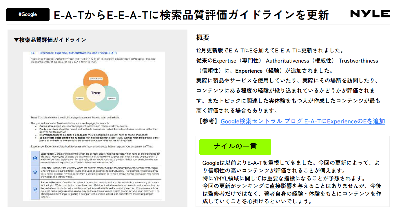 23年上半期SEOニュースまとめ資料スライドサンプル1