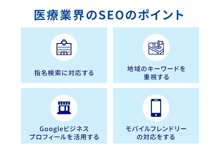 医療業界のSEOのポイント