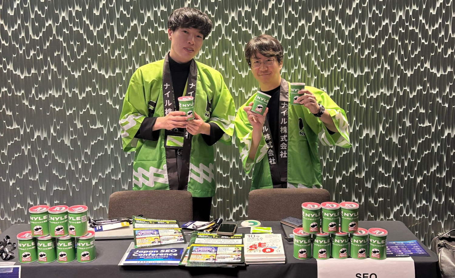 Japan SEO Conference 2025内のナイルのSEOコンサルタントのブース