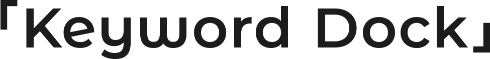 Keyword Dock